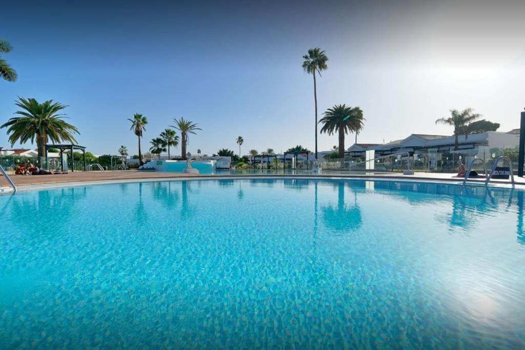 Beautiful Bungalow In Maspalomas Lago Esterno foto